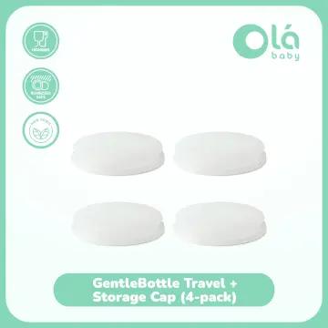 Travel + Storage Cap for GentleBottle (4-Pack) - Olababy