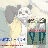 Dakimakura Anime Panda Fury พิมพ์สองด้านชีวิตขนาดร่างกายปลอกหมอนหมอนอิง