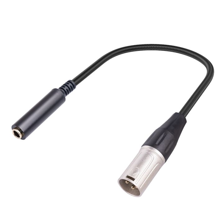 1-pcs-xlr-male-to-1-4-inch-female-cable-3-pin-male-to-6-35mm-socket-audio-cord-xlr-male-to-6-35mm-microphone-audio-cable