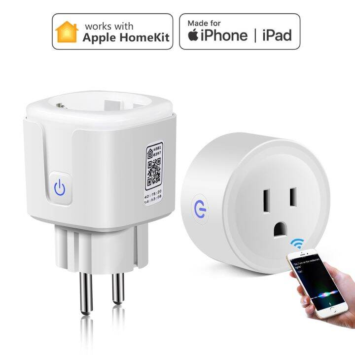 Homekit Smart Socket EU Smart Plug Electric Socket Wireless Timer WiFi