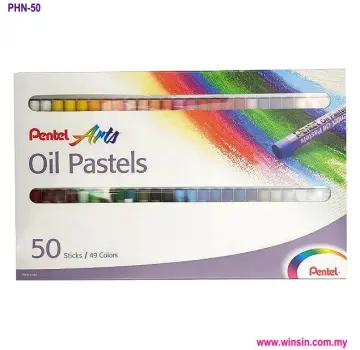 Pentel Oil Pastels 50/Pkg