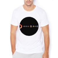 Doughnut Donuts Solar Planets Record Funny Geek T Shirt Homme Tshirt Nosticker