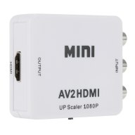 HDMI-compatible TO AV Scaler Adapter HD Video Composite Converter Box HD thumbnail