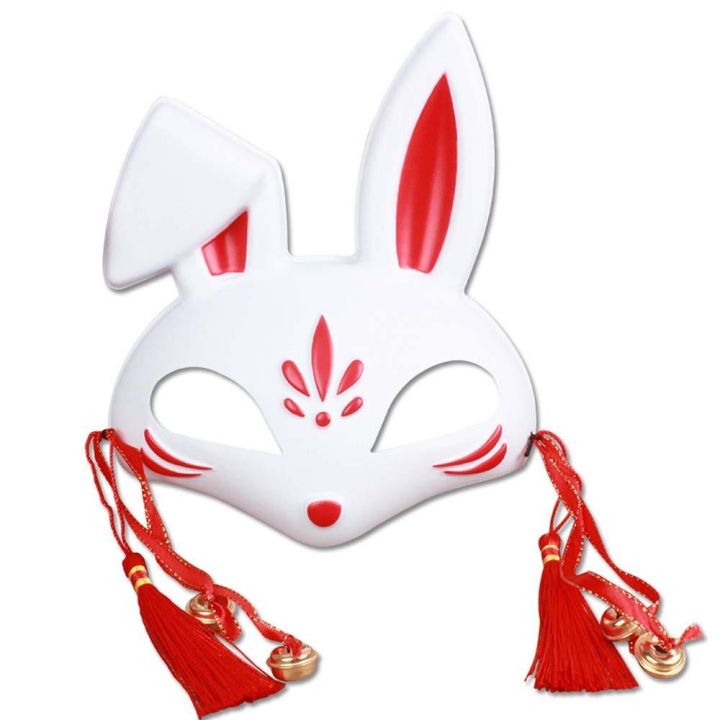 preston-หน้ากากคอสเพลย์-พลาสติก-รูปการ์ตูนกระต่าย-สไตล์ญี่ปุ่น-สําหรับปาร์ตี้ฮาโลวีน