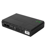 9V 12V Mini UPS Uninterruptible Power Supply Mini UPS USB 10400MAh 18W Battery Backup for WiFi Router CCTV ()