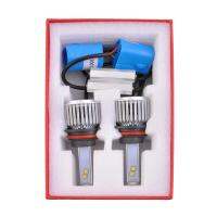 [ANYA Auto Parts] 2ชิ้น Super Bright 9006/9005/H7/H8/H4/H13/9004/9007 6000K 80W/120W LED รถยนต์ไฟหน้ารถความสว่างสูง