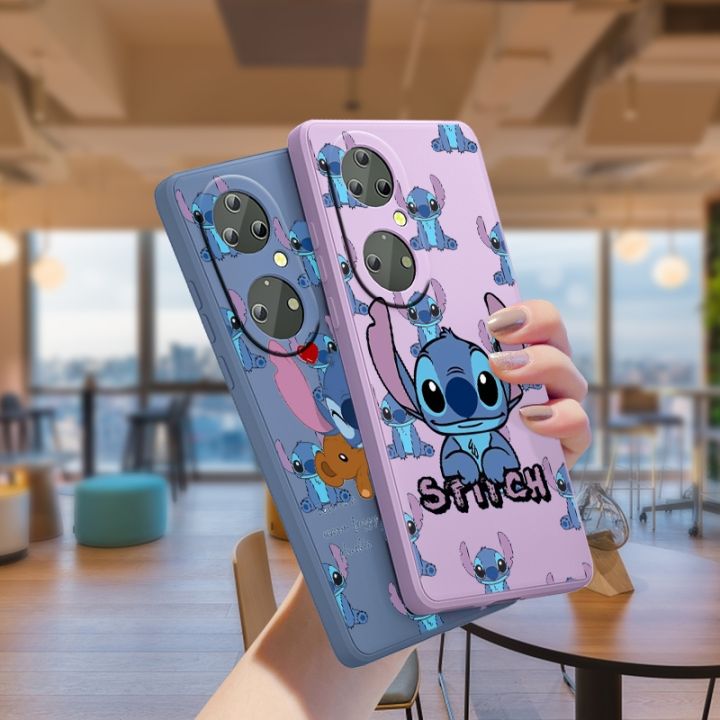 cold-noodles-hot-stitch-disney-น่ารักสำหรับ-huawei-p50-p40-p30-p20-pro-lite-e-5g-y9s-y9a-y9-y6-2020-2019-nova-5t-liquid-ซิลิโคนโทรศัพท์กรณี