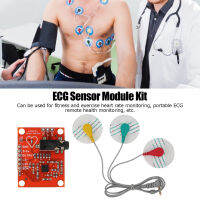 AD8232 โมดูล ECG Sensor Kit Heart Rate Monitor การวัดด้วย Electrode Line DC3.3V