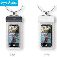 Vyvylabs กระเป๋าโทรศัพท์กันน้ำ7.2นิ้วกระเป๋าสำหรับว่ายน้ำเคสครอบโทรศัพท์กระเป๋าโทรศัพท์มือถือแบบสากล