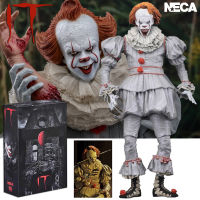 งานแท้ 100% NECA จากภาพยนตร์แนวทริลเลอร์ สยองขวัญ IT Chapter Two อิท โผล่จากนรก 2 Pennywise The Clown เพนนีไวส์ ตัวตลก อสุรกายขุมนรก Ultimate 7 Inch Well House The Dancing Clown Horror Original Figma Genuine from japan ฟิกม่า โมเดล ตุ๊กตา อนิเมะ