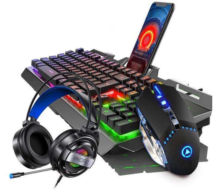 Keyboard Mouse Headset Gaming Set Lazada PH