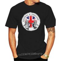 Tee Clothing Vintage London England T Shirt UK British ของขวัญของที่ระลึก1891