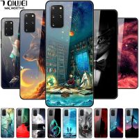 ☌ For Samsung S20 Plus Case S 20 Ultra Tempered Glass Hard Luxury Coque For Samsung Galaxy S20 FE Soft Bumper S20 S20FE Fundas