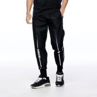 UNBOUND FADDED JOGGER กางเกงจ๊อกเกอร์สีดำ เอวยางยืด ปักดิ้นเงิน