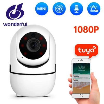 ZZOOI Tuya WIFI Camera Smart Surveillance Camera Automatic Tracking Smart Home Security Indoor WiFi Wireless Baby Monitor 720p/1080p