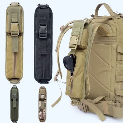 ：“{—— Tactical Backpack Shoulder Strap Sundries Pouch Molle Key Flashlight Pouch Pack EDC Tool Bag Outdoor Camping Hunting Accessories