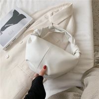 [COD] net red bag new shoulder trendy female ins cloud chic fold armpit dumpling