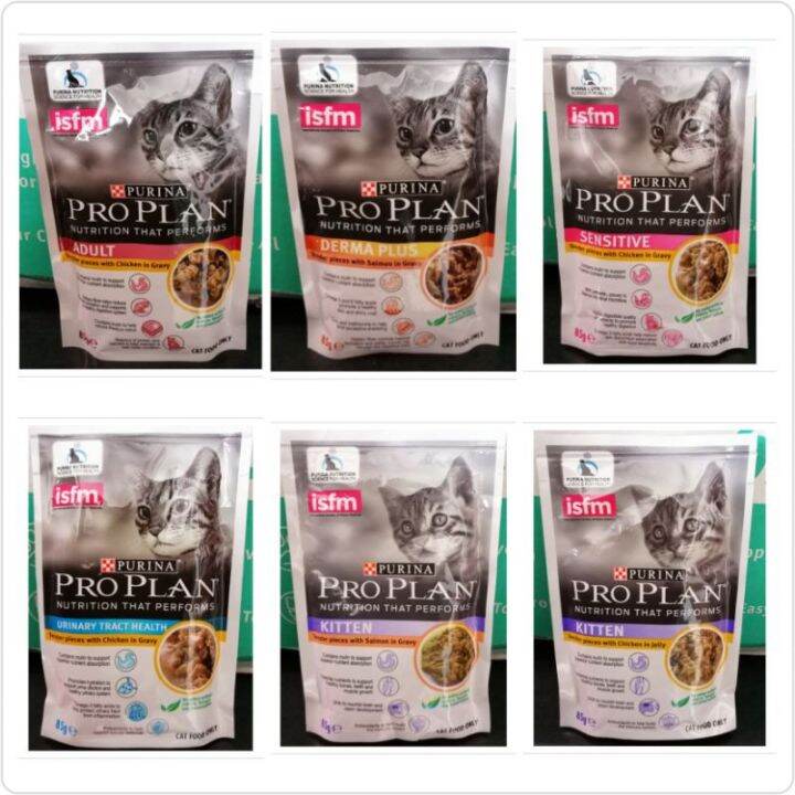 Purina Pro Plan Cat Wet Food 12 x 85g Lazada
