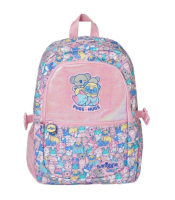 Smiggle Better Together Classic Attach Backpack กระเป๋าเป้สมิกเกอร์ Pink Pug ขนาด 16 นิ้ว พร้อมส่ง