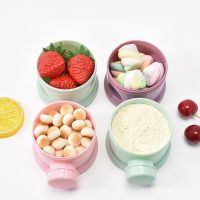 【cw】 Baby Food Storage 3/4 Layers Toddle Snacks Children Infant Feeding Cups !