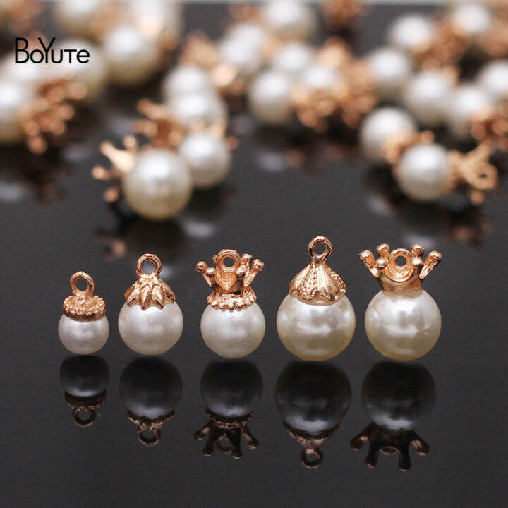 boyute-100-pieceslot-8-10-12mm-pearl-bead-charms-end-beads-alloy-charms-pendant-diy-handmade-accessories