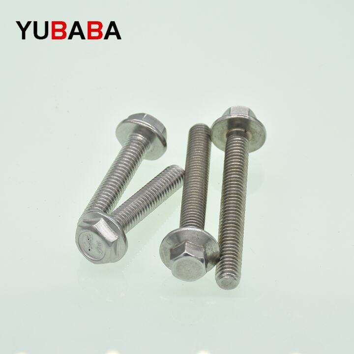 m4-m5-m6-m8-baut-flange-hex-baja-tahan-karat-baut-flange-sekrup-hex-cap-washer-kepala-baut-pengencang