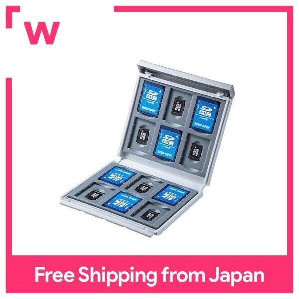 Sanwa Supply Each 12 Sheets Sd · Microsd Card Case Can Be Accommodated