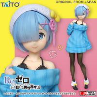 Figure ฟิกเกอร์ งานแท้ 100% Taito Re ZERO Starting Life In Another World รีเซทชีวิต ฝ่าวิกฤตต่างโลก Rem เรม Knit Dress Ver Original from Japan Anime อนิเมะ การ์ตูน มังงะ คอลเลกชัน ของขวัญ Gift New Collection Doll ตุ๊กตา manga Model โมเดล