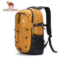 CAMELCROWN กระเป๋าเป้สะพายหลังรุ่น30L,กระเป๋าเป้สะพายหลังสำหรับใส่ทำกิจกรรมนอกบ้านเล่นกีฬาเดินป่าท่องเที่ยวตั้งแคมป์กระเป๋าเดินทางแบบสบายๆกระเป๋ากันน้ำสาด