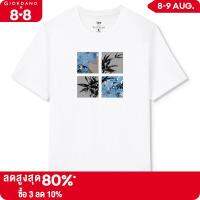 GIORDANO Men ARTAND Series T-Shirts Crewneck Short Sleeve Relaxed Tee 100% Cotton Print Summer Fashion Casual Tshirts 91093013