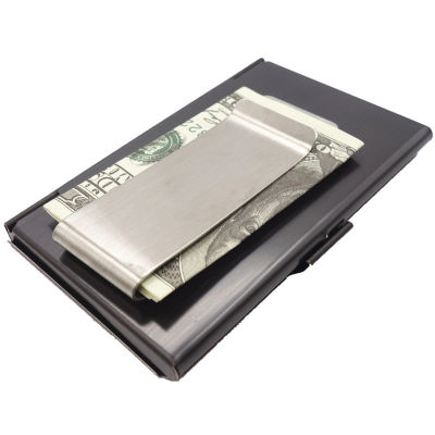 Business Card Case Stainless Steel Card Case Uni Money Clip