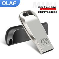 Olaf ไดร์ฟปากกา2TB Usb แฟลชไดรฟ์ Memoria 1TB ประเภท C OTG Usb3.0ความเร็วสูงกันน้ำปากกาไขควงเล็ก Usb 512GB แฟลชไดรฟ์2TB