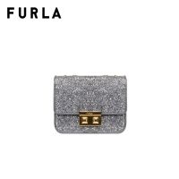 FURLA กระเป๋าสะพายผู้หญิง รุ่น BELLA MINI CROSSBODY COLOR ACCIAIO+MERCURIO d