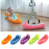 1Pc Mop Shoes Cover Floor Dust Cleaning Lazy Slippers Household Wiping Mops Head