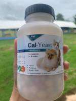 บริเวอร์ยีสต์ Cal yeast วิตามิน อาหารเสริมแร่ธาตุสุนัขและแมว กระปุกใหญ่ บรรจุ 380 เม็ด