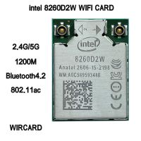 【❉HOT SALE❉】 baijiangyong Intel Wircard 8260d2w 8260ac Dual-Band 802.11ac การ์ด Wifi Bluetooth4.2 2.4G/5G