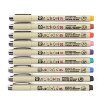 Micron Pigma 6 Pen Set Black