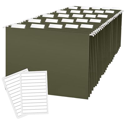 Hanging Folders Pack of 25 Size File Folders Hanging Folders Folders for File Cabinets