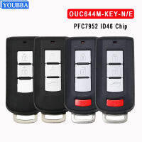 YOUBBA Keyless Go สมาร์ทคีย์ระยะไกล315Mhz434MHz PCF7952 ID46สำหรับ Mitsubishi Lancer Outlander OUC644M-KEY-N G8D644M-KEY-E