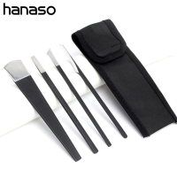 Hanaso Bag ชุดมีดตัดเล็บขบ ที่ตัดเล็บขบ อุปกรณ์ตัดเลาะเล็บขบ และขูดลอกหนังกำพร้า Toenail Tools เซ็ต 3ชิ้น 4ชิ้น ตัดเล็บขบ แซะเล็บขบ ขูดหนัง