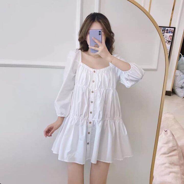 Only Korean Fashion Babydoll Dress 9890 Lazada PH