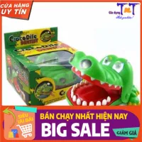 Trò chơi cá sấu cắn tay vui nhộn, bộ đồ chơi ngộ nghĩnh, thời trang, chất liệu an toàn