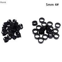 Renk 20ชุด3mm/5mm พลาสติก LED ผู้ถือคลิป-ฝาครอบ Mounts กรณีที่มีวงแหวนด้านนอก