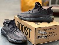 รองเท้าผ้าใบ  Adidas YEEZY BOOST 350 Black รองเท้าผ้าใบกีฬา ราคาไม่แรงมาก มีของแถมให้ทุกคู่พร้อมกล่อง