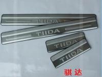 Silver Car Styling Stainless Steel Door Sill Scuff Plate Car Accessories For Nissan Tiida 2012-2018 H