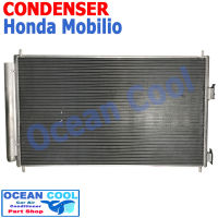 แผงแอร์ ฮอนด้า โมบิลิโอ้  CD0086 CONDENSER FOR HONDA MOBILIO รังผึ้ง คอยล์ร้อน  อะไหล่ แอรื รถยนต์