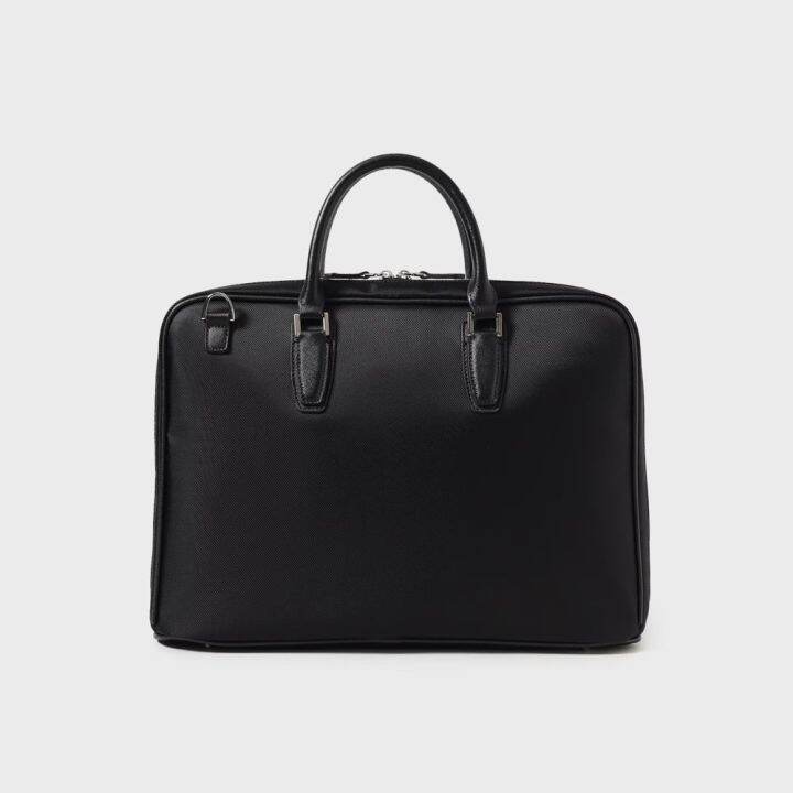 takeo-kikuchi-กระเป๋าเอกสาร-twill-nylon-briefcase-bag