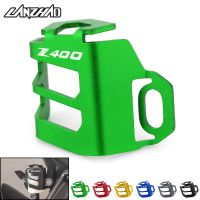 Z400 Motorcycle Rear Brake Fuel Tank Oil Cup Cover Protector Holder CNC Aluminum Accessories for Kawasaki Z400 2017 2018 2019