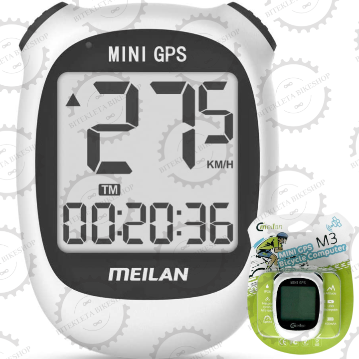 meilan m3 mini gps bicycle computer