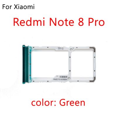 สำหรับ Xiaomi Redmi Redmi 8 Note 8 Pro ที่ใส่ซิมถาดใส่ซิมอะแดปเตอร์ช่องเสียบการ์ด SD ขนาดเล็กอะไหล่มือถือ
